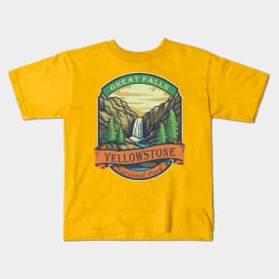 Yellowstone National Park Kids T-Shirt